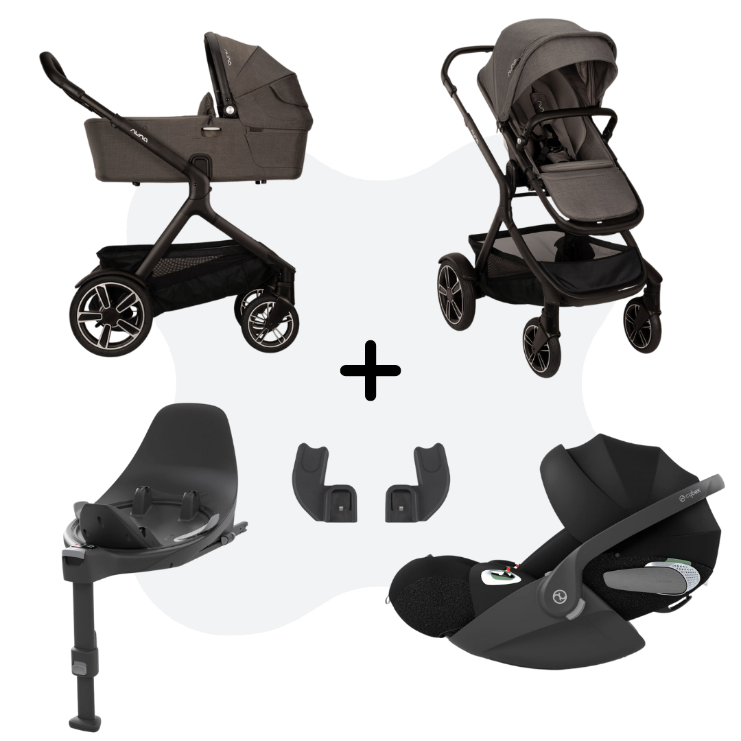 Nuna Demi Next Thunder Travelsystem 4-in-1 Cloud T