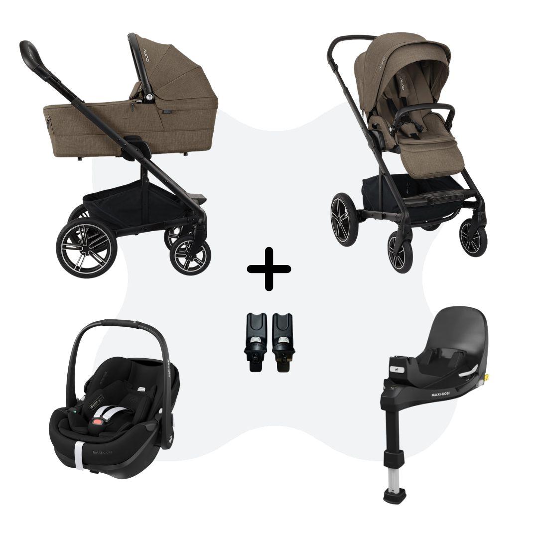 Nuna Mixx Next Pistachio Travelsystem 4in1 Pebble 360 Pro 2