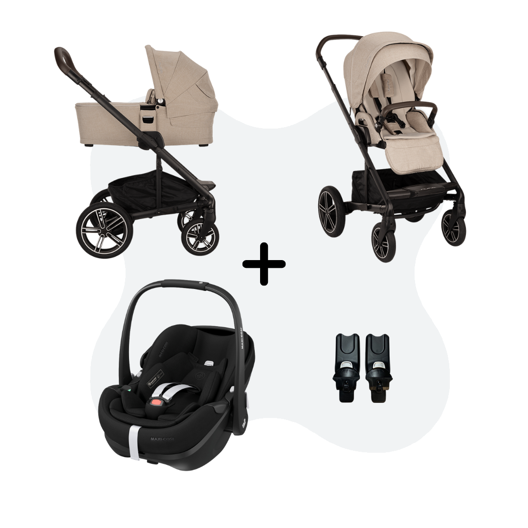 Nuna Mixx Next Biscotti Travelsystem 3in1 Pebble 360 Pro 2