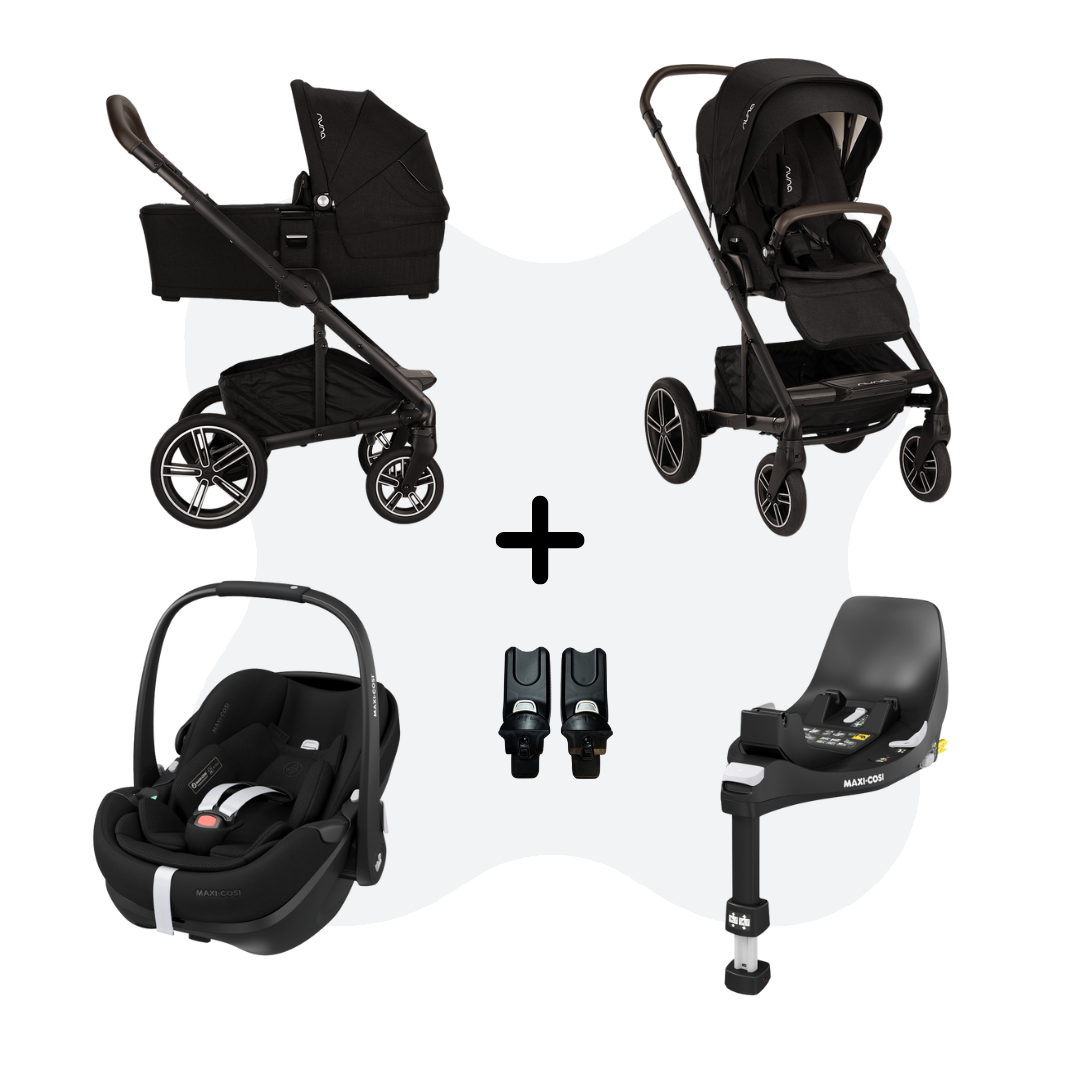 Nuna Mixx Next Caviar Travelsystem 4in1 Pebble 360 Pro 2