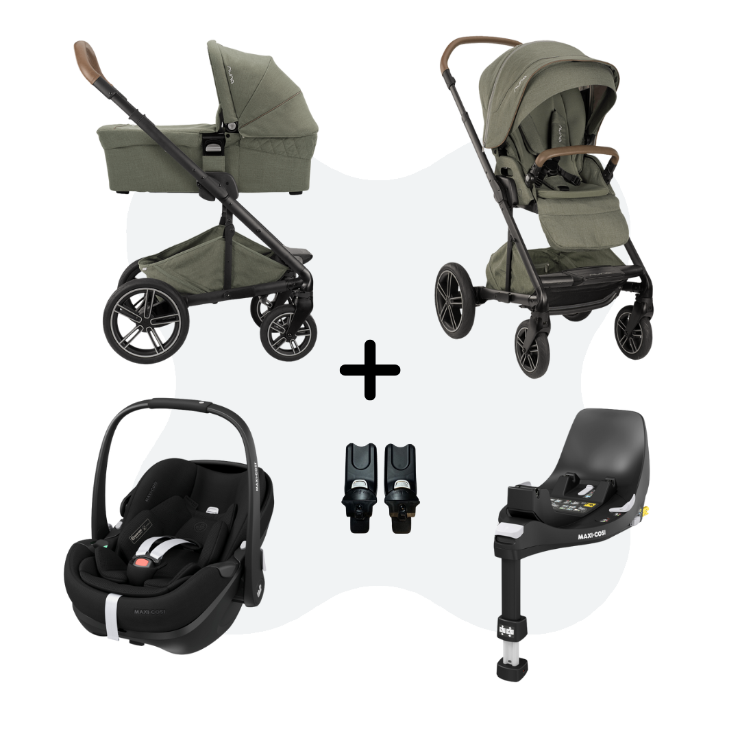 Nuna Mixx Next Pine Travelsystem 4in1 Pebble 360 Pro 2