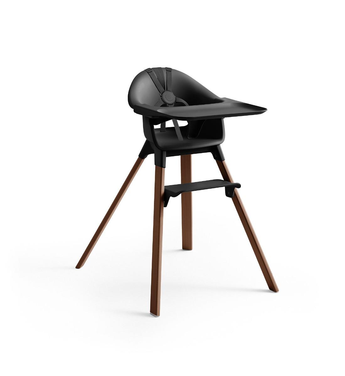 Stokke Clikk Kinderstoel Black / Warm Brown