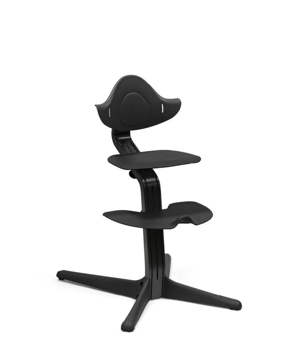 Stokke Nomi Stoel Black Wood Black