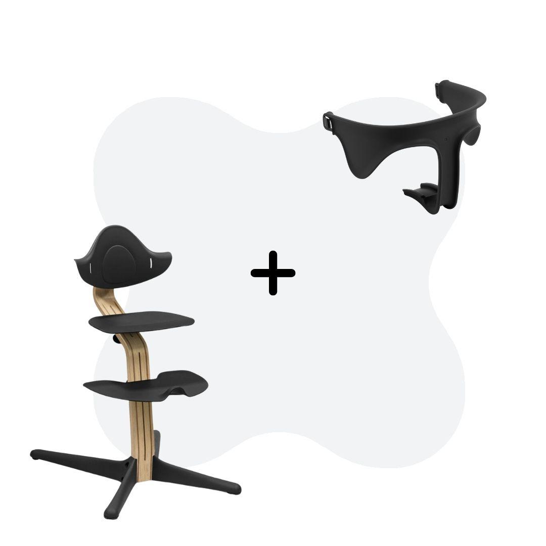 Stokke Nomi Chair Oak With Baby Set