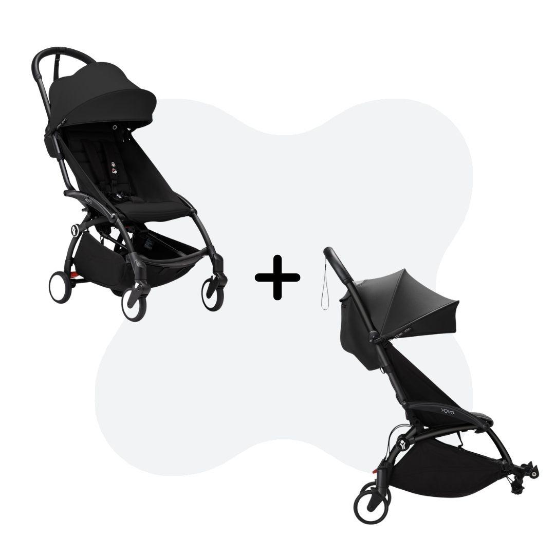 Stokke Yoyo Duo Kinderwagenbundel Black