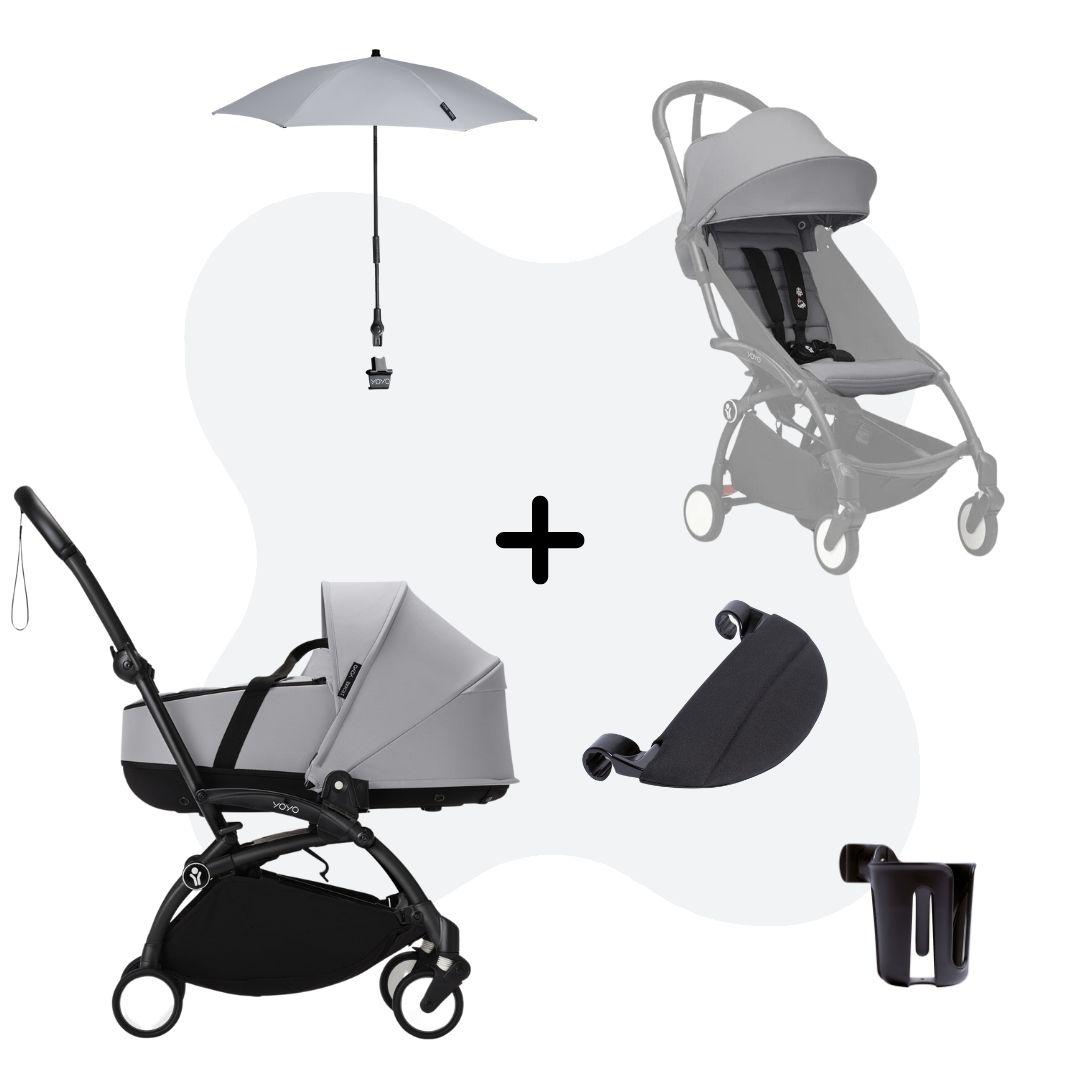 Stokke Yoyo Everyday Comfort Stroller Bundle Stone