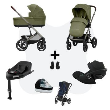 Cybex Talos S Lux 2026 Travelsystem 4in1 All Weather Moss Green Cloud G