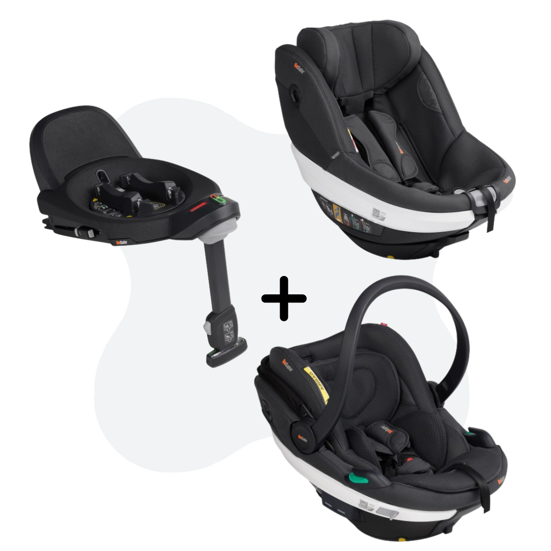 BeSafe Go Beyond + Beyond 360 + Beyond base Anthracite Mesh Package Deal