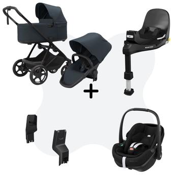Thule Charm Travelsystem 4-in-1 Darkest Blue Pebble 360 Pro 2