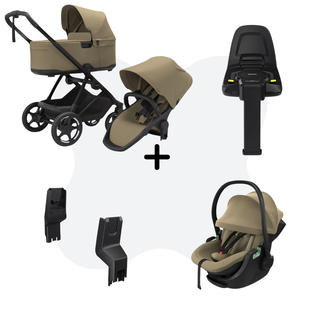 Thule Charm Travelsystem 4-in-1 Faded Kahki Thule Maple