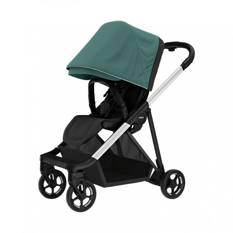 Thule-Shine-kinderwagen-Mallard-Green-vooraanzicht