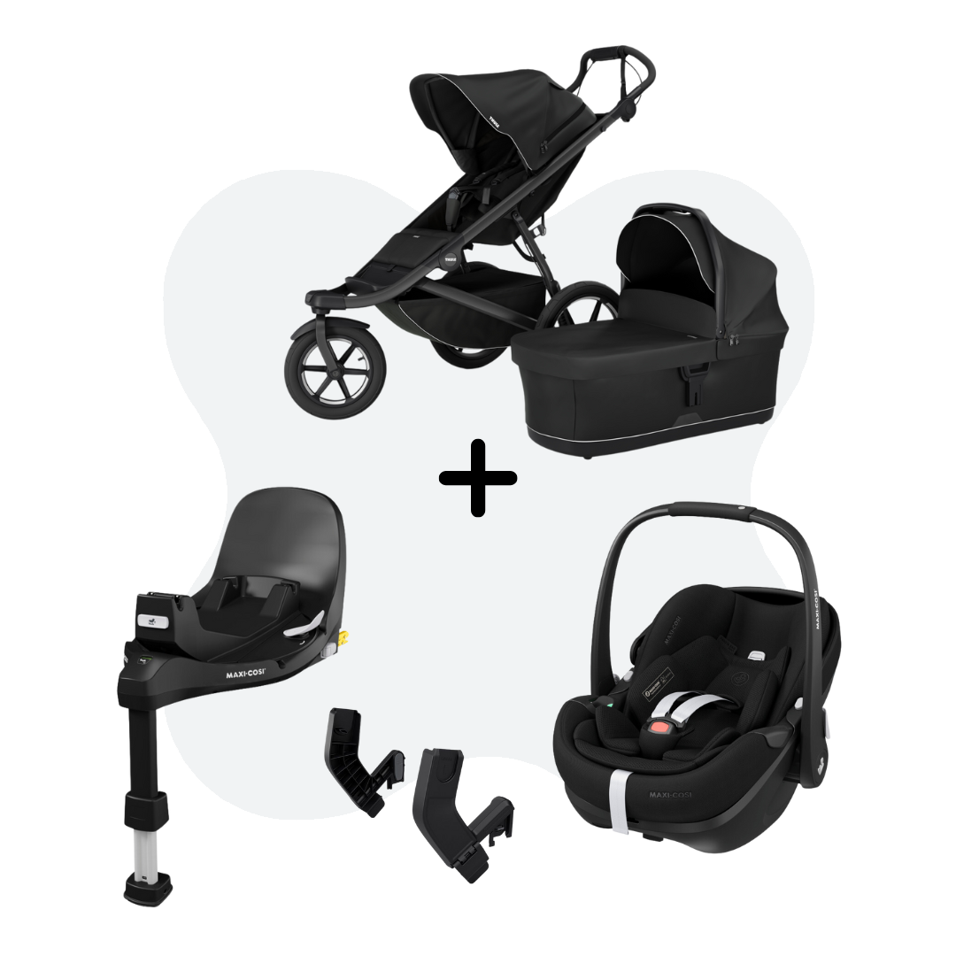Thule Urban Glide 3 Travelsystem 4-in-1 Black Pebble 360 Pro 2