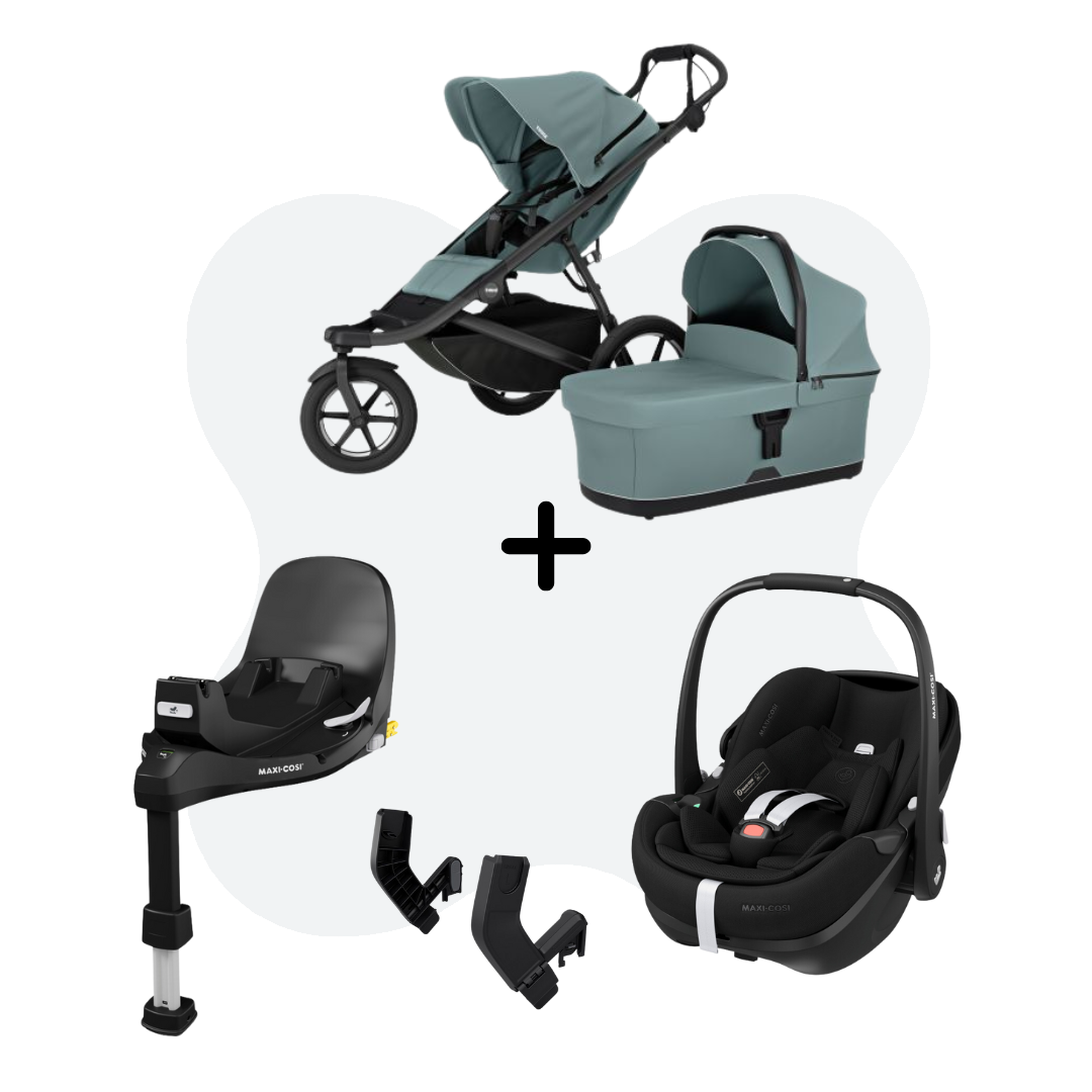 Thule Urban Glide 3 Travelsystem 4-in-1 Mid Blue 360 Pro 2