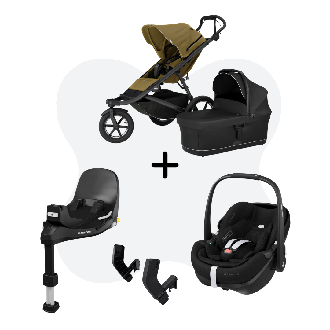 Thule Urban Glide 3 Travelsystem 4-in-1 Nutria Green 360 Pro 2