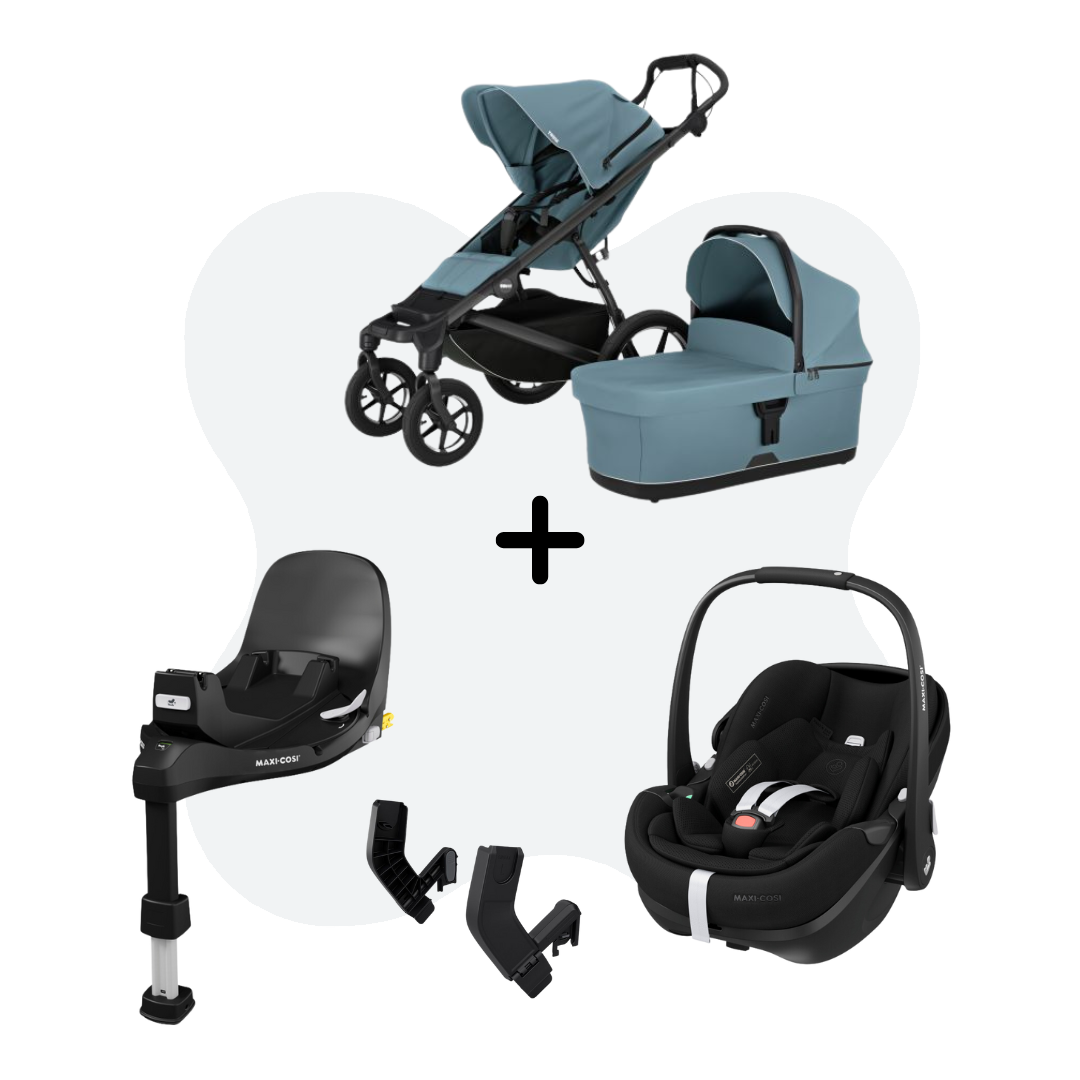 Thule Urban Glide 4 Travelsystem 4-in-1 Mid Blue Pebble 360 Pro 2