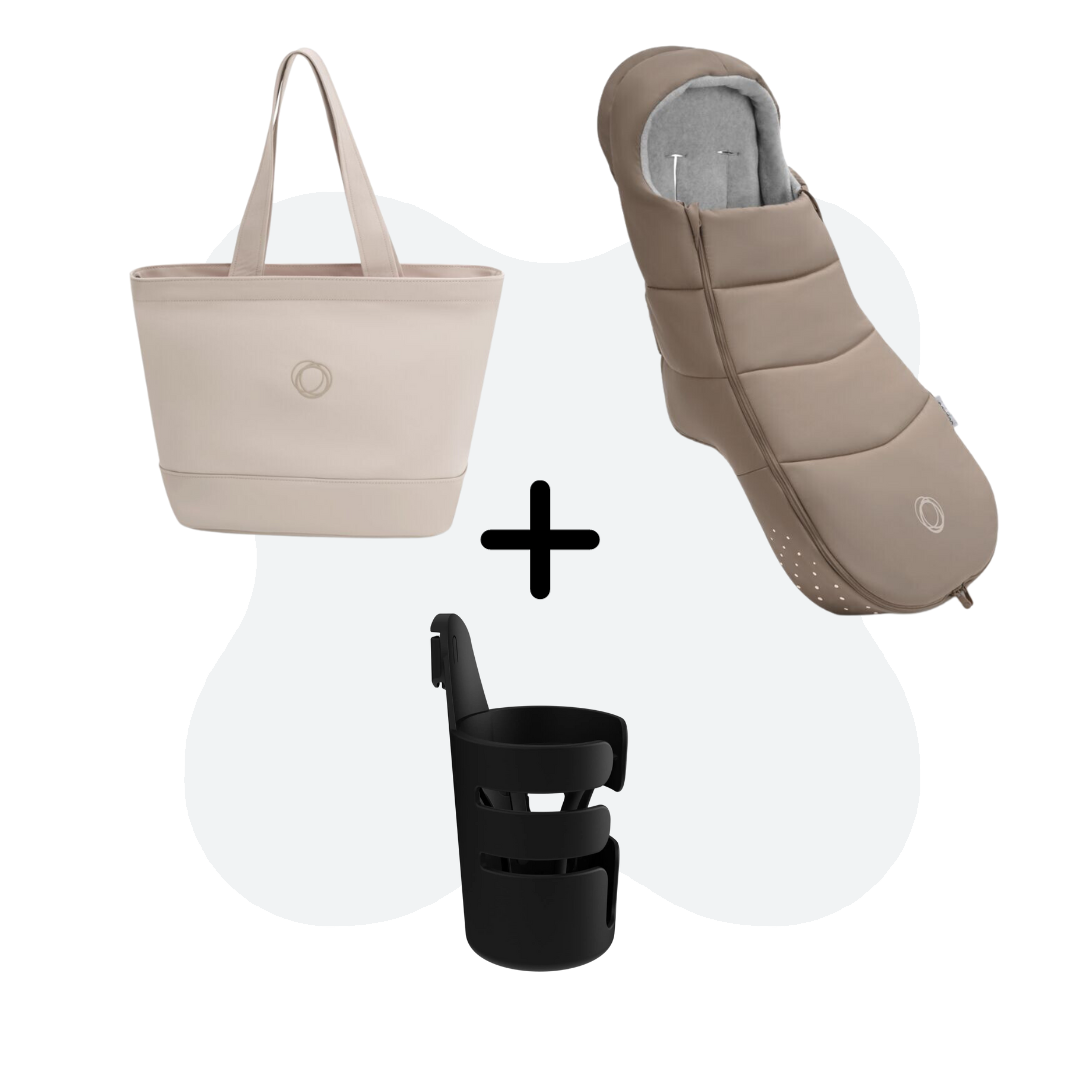 Bugaboo Essential Accessories Bundle Desert Taupe