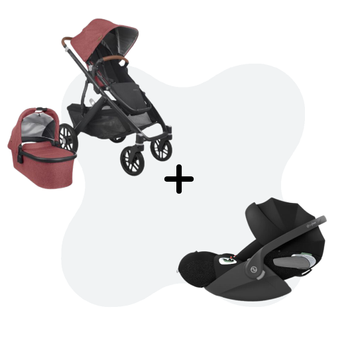 UPPAbaby Vista V2 Lucy + Cybex Cloud T